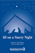 All on a Starry Night SATB choral sheet music cover